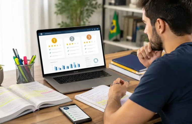 Melhores cursos para concursos em 2026: ranking atualizado